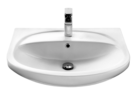 Раковина мебельная керамическая Santek Стелла 65 1.WH11.0.174 70х50 накладная цвет белый