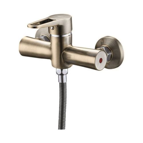 Смеситель для ванны и душа G.Lauf NUD NUD5-A045KT настенный бронза - фото 2