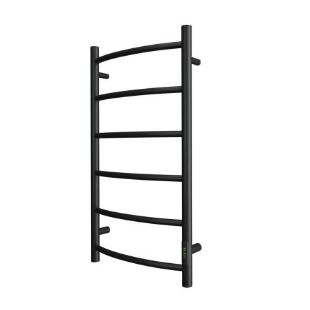 Полотенцесушитель электрический Point Афина PN04848B 45х80 черный