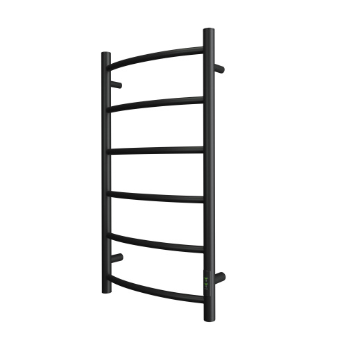 Полотенцесушитель Point Афина PN04848B электрический черный - фото 3