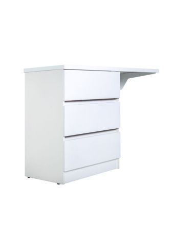 Тумба с раковиной Orange Sistema ST-70TUW+RAL 130х50 напольная цвет белый