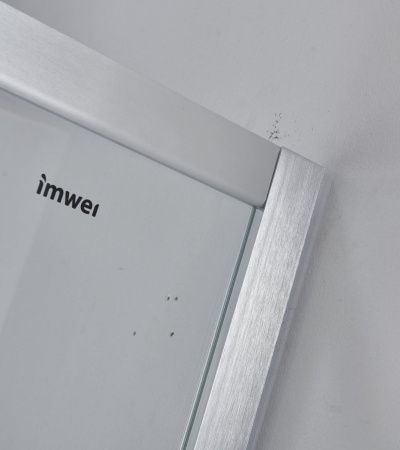 Душевой уголок Timo Imwei YL-9001C 90х90 стекло прозрачное профиль хром с поддоном