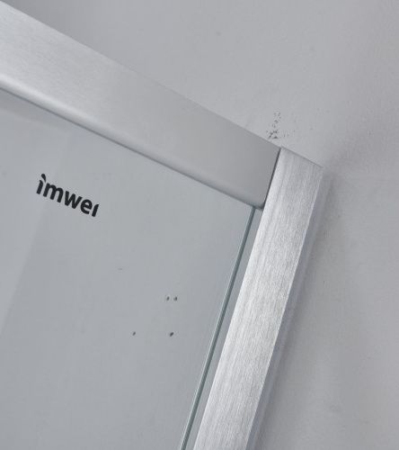 Душевой уголок Timo Imwei YL-9001C 90х90 стекло прозрачное профиль хром с поддоном - фото 3