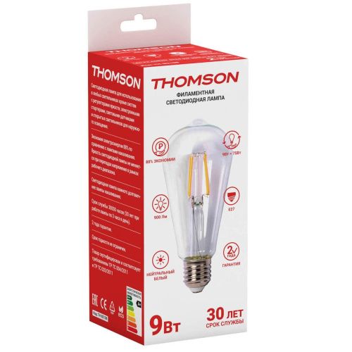 Лампа светодиодная филаментная Thomson TH-B2108 - фото 2