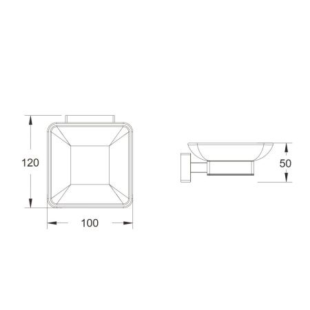 Мыльница Shevanik SG56G SG5603G