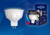 Лампа светодиодная Uniel LED-JCDR 6W/WW/GU5.3/FR PLP01WH картон
