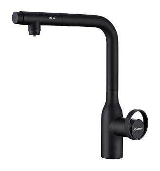 Смеситель для кухни Paulmark URBAN Ur213104-401 на раковину антрацит без термостата