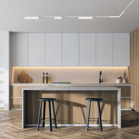 Шинопровод однофазный Denkirs Smart Slott (Смарт Слотт) TR2014-WH