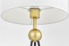 Настольная лампа Lumina Deco Belforte (Белфорте) LDT 5527 GD+WT