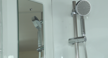 Душевой бокс Timo Lux T-7755 150х150 стекло прозрачное профиль хром