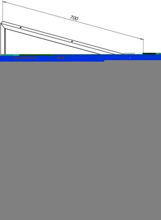 Зеркало с подсветкой Allen Brau Priority 1.31014.60 70х80 подвесное