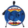 Удлинитель на металлической катушке 4-местный 30м Stekker PRF02-31-30 39786