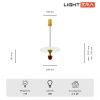 Светильник подвесной Lightera Saimaa (Саимаа) LE126L-30R