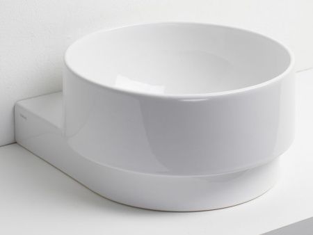 Раковина из сантехнического фаянса Simas PO 05 40х40 подвесная цвет белый