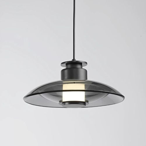 Светильник подвесной Delight Collection 8665P/L black/smoky - фото 2