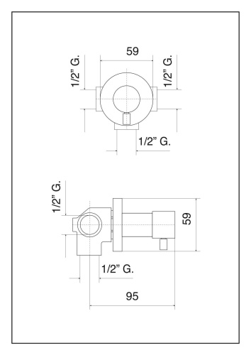 Переключатель Emmevi Spirit New 31019/CR - фото 2