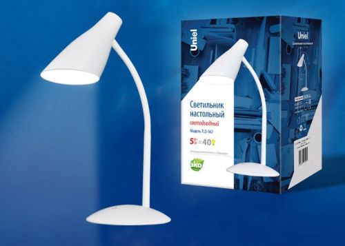 Настольная лампа Uniel TLD-562 TLD-562 White/LED/360Lm/4500K/Dimmer - фото 2