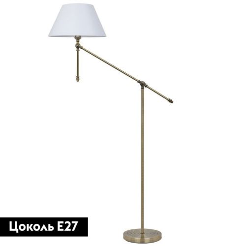 Торшер Arte Lamp ORLANDO (ОРЛАНДО) A5620PN-1AB - фото 2