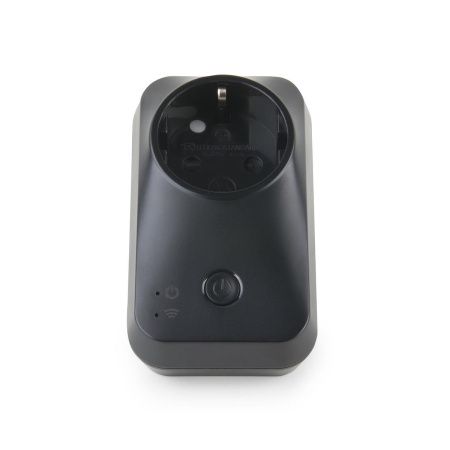 Умная розетка Wi-Fi черная Elektrostandard WF (ВФ) 4690389171901