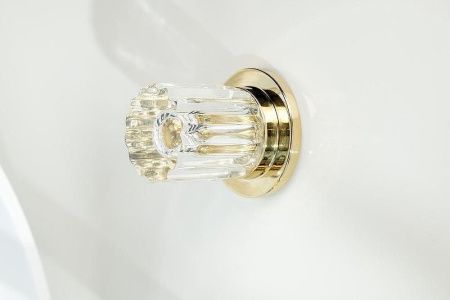 Смеситель для раковины Boheme Elegante 152-2-G-EL встраиваемый в стену золото