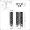Светильник настенный Odeon Light Chokka (Цхокка) 5028/2WA