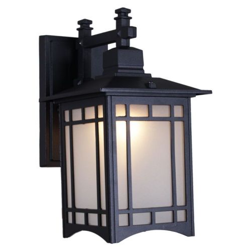 Уличный настенный светильник Reluce 08245-0.2-001U BK - фото 4