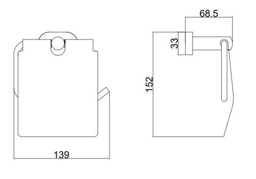 Бумагодержатель BELZ B90503 - фото 2