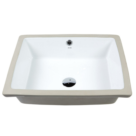 Раковина из сантехнического фарфора Bond Cube S99-500 51х40 встраиваемая цвет белый глянцевый