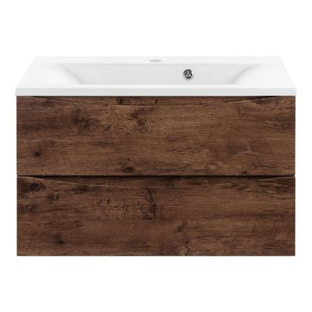 Тумба под раковину Vincea Mia VMC-2MA750RW 70х50 подвесная цвет коричневый