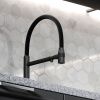 Смеситель для кухни Sancos Garda SC4009MB на мойку черный