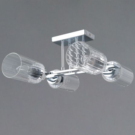 Люстра потолочная Illumico IL0780-4CSQ-25 CR NAPLES