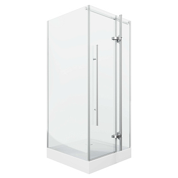 Душевой уголок Grossman Style GR-6090 90х90 стекло прозрачное профиль хром глянцевый без поддона