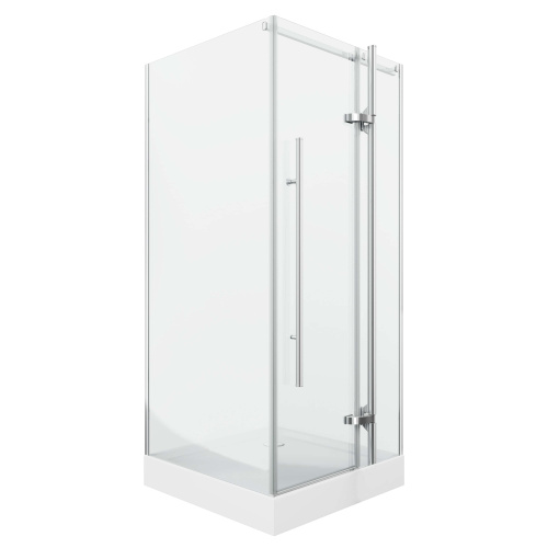Душевой уголок Grossman Style GR-6090 90х90 стекло прозрачное профиль хром глянцевый