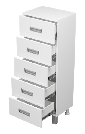 Комод Misty Селена П-Сел05040-015Я 40х30 напольный цвет белый