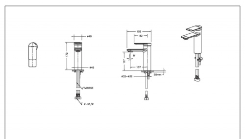 Смеситель Bravat Eddie F1369402CP-RUS на столешницу хром - фото 2