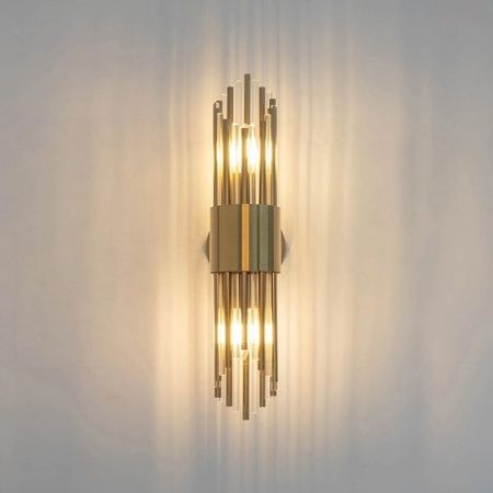 Светильник настенный Delight Collection Wall lamp (Валл ламп) B2562W-B gold