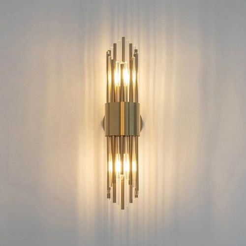 Светильник настенный Delight Collection Wall lamp (Валл ламп) B2562W-B gold - фото 4
