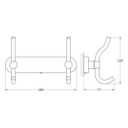 Крючок Artwelle Harmonie HAR 005