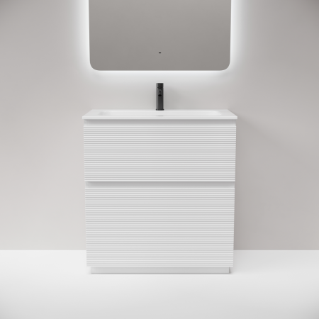 Тумба под раковину Sancos FOLK Floor FL80FW 80х40 напольная цвет белый