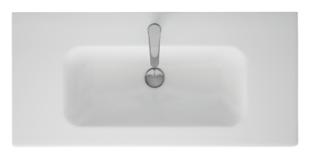 Раковина мебельная керамическая Dreja Euphoria 100 641235 100х50 накладная цвет белый