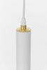 Светильник подвесной Lumina Deco Folino (Фолино) LDP 7012-1B WT+GD