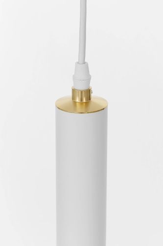 Светильник подвесной Lumina Deco Folino (Фолино) LDP 7012-1B WT+GD - фото 4