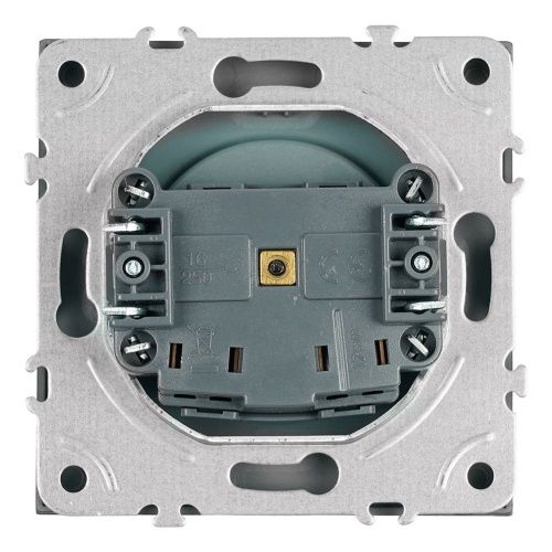 Розетка 1-местная с з/ш б/з СЗК Stekker Эмили 50242 - фото 5