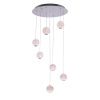 Люстра потолочная Delight Collection Elliot Diamante (Еллиот Диаманте) MD20001012-7A chrome