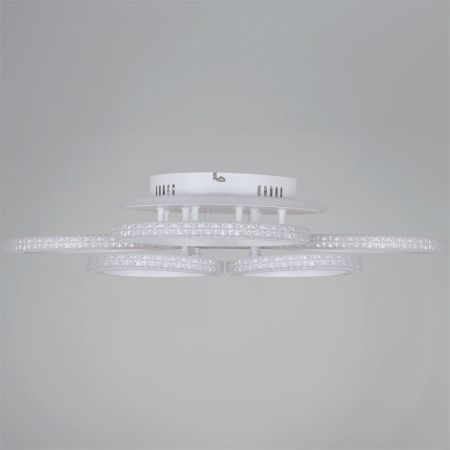 Люстра потолочная Reluce 06333-0.3-4+4A WH (RGB)
