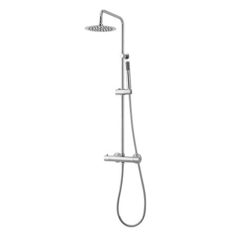 Душевая стойка RGW Shower Panels 21140121-01 настенная цвет хром с термостатом