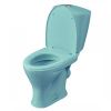 Унитаз-компакт напольный с бачком Santeri Версия 1P4015S0600BF голубой с сиденьем каскадный смыв