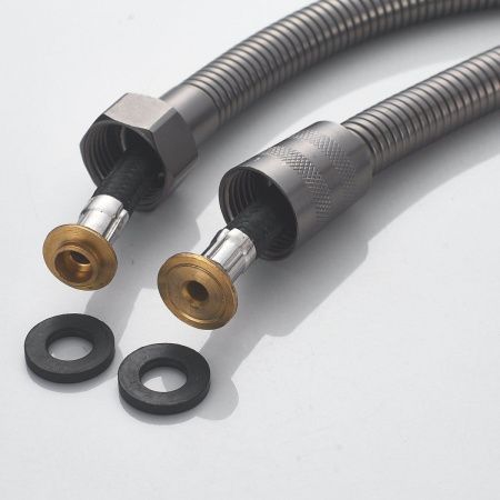 Гигиенический душ со смесителем Shevanik S4005T-1 оружейная сталь