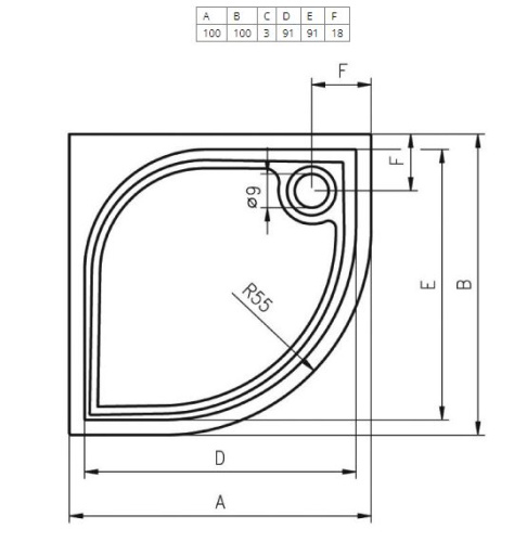 Ванна акриловая Riho Still B102008005 170х110 пристенная асимметричная - фото 2 Ванна акриловая Riho Still B102008005 170х110 пристенная асимметричная - фото 2