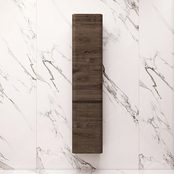 Шкаф-пенал Am.Pm Sensation M30CHL0406TF 40х35х155 подвесной цвет табачный дуб